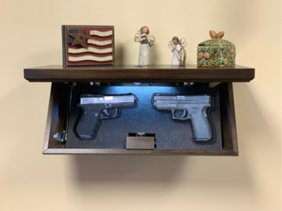 RFID Gun Shelf
